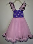 Costume Gallery Dance Dress Pink & Purple with Polka Dots - Girls Medium — photo 1