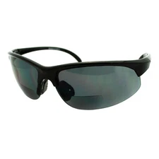 Mens Sunglasses with Bifocal Reading Lens Half Rim Sports Fashion