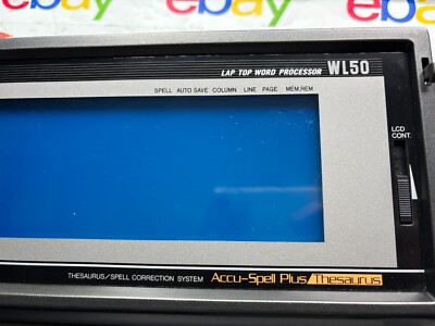 Panasonic Laptop Word Processor KX-WL50 Tested No Power Cable | eBay