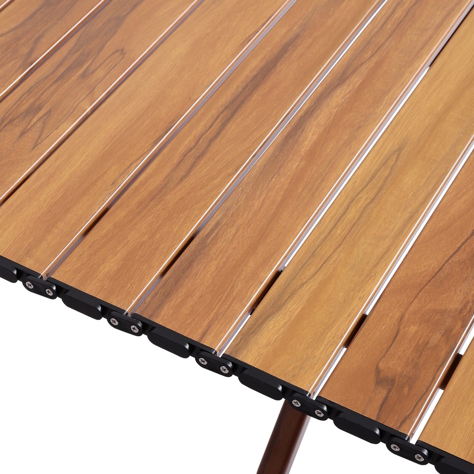 Modern Highquality Aluminum Alloy Portable Camping Table W/6 Anti