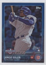 2015 Topps Opening Day Opening Day Edition Blue Jorge Soler #25 Rookie RC 0t2