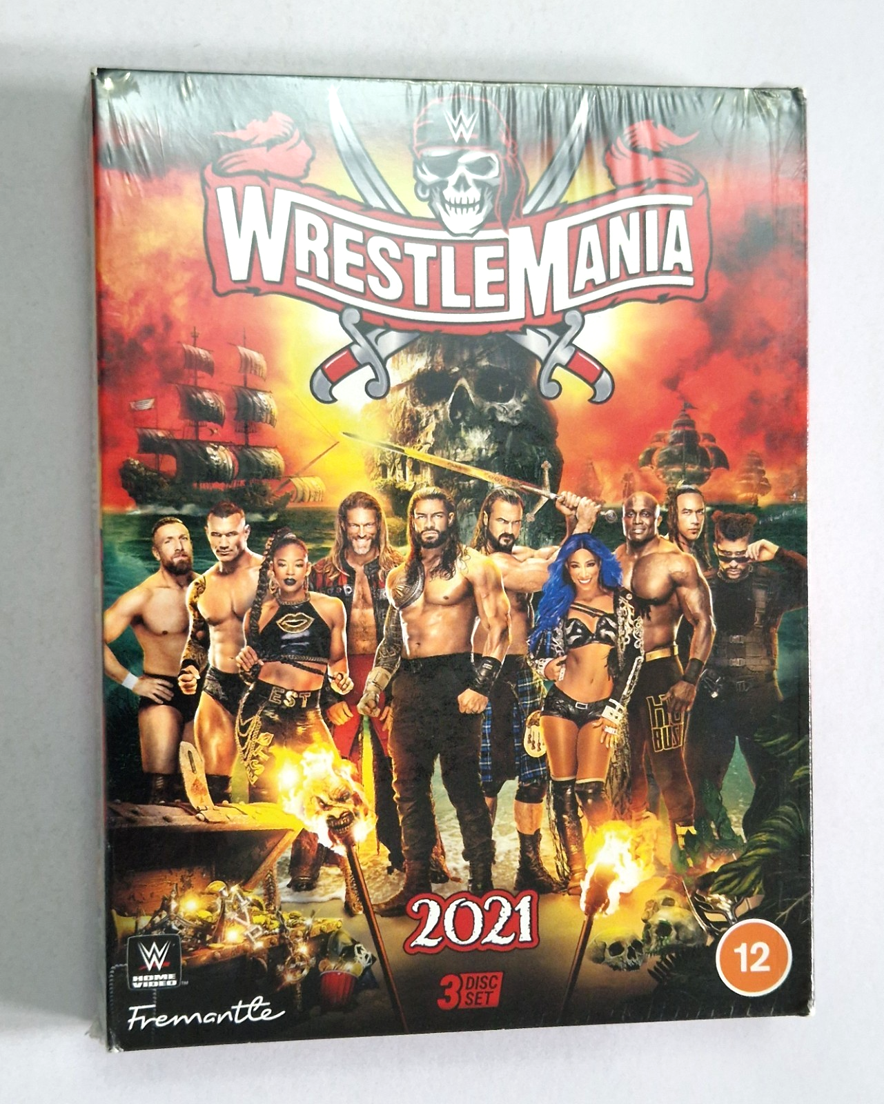 WWE WrestleMania 37 DVD BOXSET