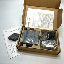 Cisco SPA122 ATA VoIP Phone Adapter Router w/ Box Tested Working