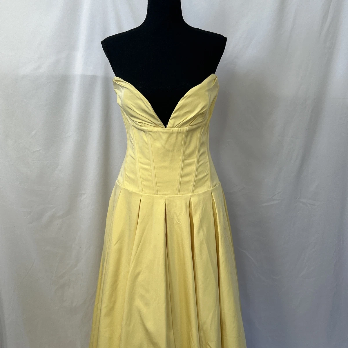 sequin yellow dress Zola Strapless Disc Sequin Mini Dress  Square-dclothing