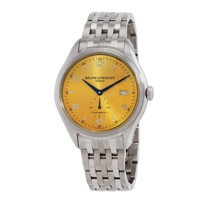 Baume et Mercier Clifton Automatic Champagne Dial Men's Watch M0A10243