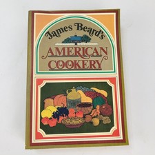 James Beards American Cookery 1972 Paperback Cookbook Illustrated VTG MCM EUC