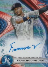 2024 Francisco Vilorio Bowman's Best #B24-FV Refractor Auto - New York Yankees