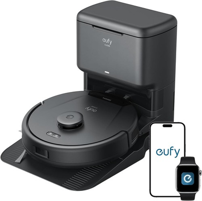 #ad #ad eufy L60 Robot Vacuum Cleaner w Self Empty Station Hair Detangling Tech 5000Pa $224.93