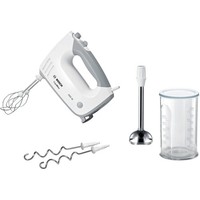 Bosch Handmixer MFQ36470 Ergomixx 450W Edelstahl Mixfuß 5 Stufen Set