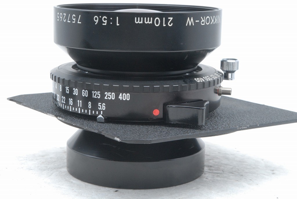 Exc Nikon Nikkor W 210mm F/5.6 F/ 5.6 w/Copal No,1 Toyo Board