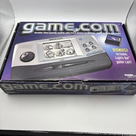 Tiger Game.com Handheld Console Complete in Box CIB Works Tested - Screen Issues
