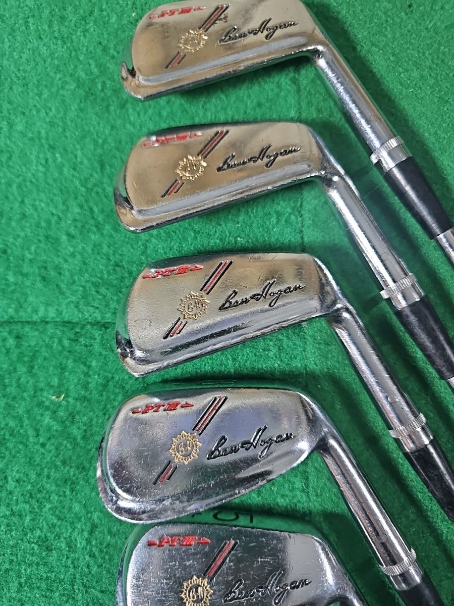Ben Hogan PT III Iron Set / 4-8 Irons / Ladies Flex Steel Shaft