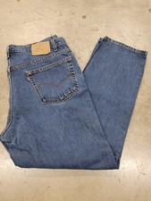 Vintage 90s Levi’s 550 Relaxed Fit Denim Jeans Mens Size 42x32 Made In USA