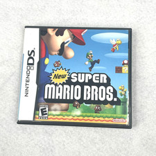 New Super Mario Bros. Nintendo DS Replacement Case Box Manual Only No Game