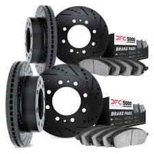 For Chevy Silverado 2500 HD 01-10 Brake Kit DFC PRO-KIT 5000 Drilled & Slotted