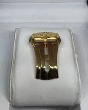 Beautiful New 18mm For OMEGA yellow Gold Plated Deployment Buckle BARGAIN!
