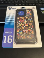Disney Mickey Snacks 3-D Effect Apple IPhone 16 Phone Case-Brand New