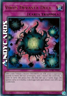 VIRUS DEVASTATION DECK (Deck Devastation Virus) Ultra R   LCKC IT047   Unl   Yugioh!