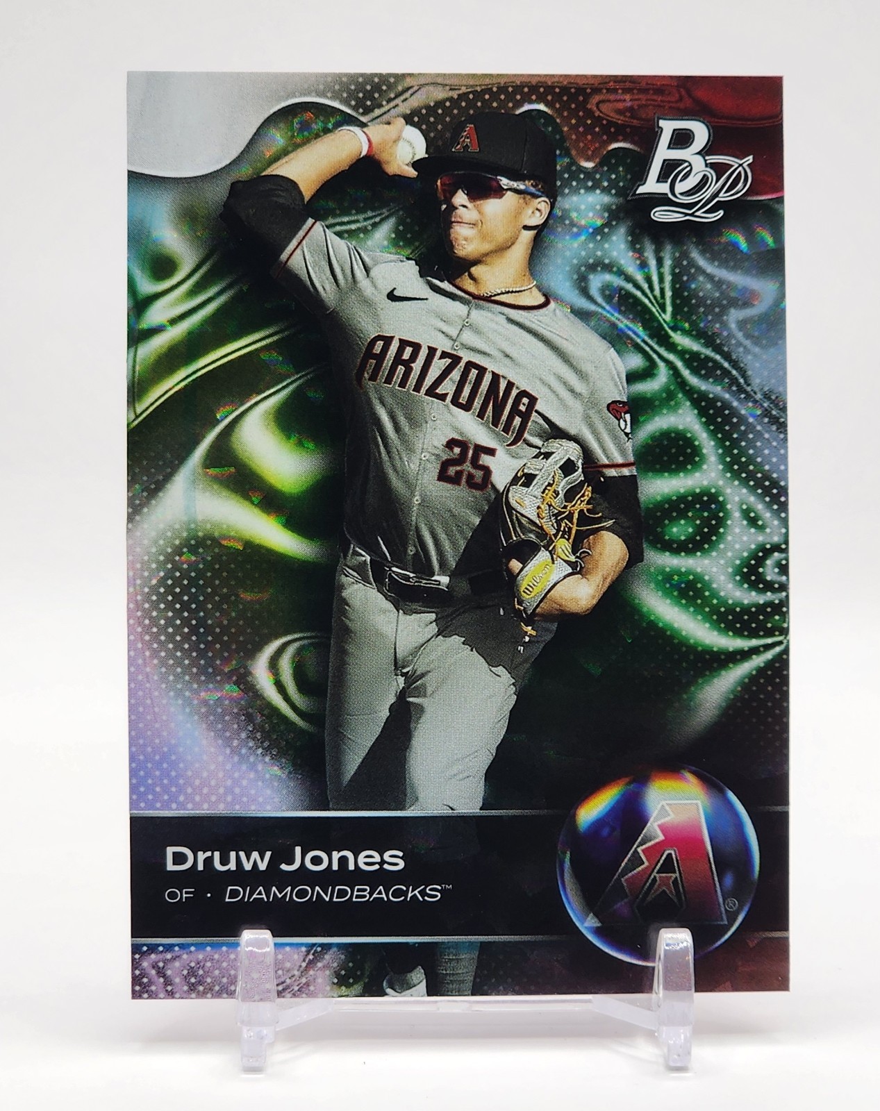 2023 Bowman Platinum DRUW JONES Ice Foil DIAMONDBACKS #TOP-47