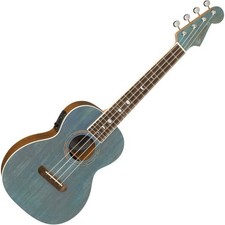 Ukulele tenore Fender Dhani Harrison Uke Turquoise incl. Gigbag | Nuovo