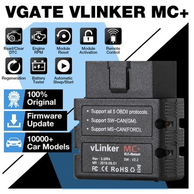 Vgate VLinker MC/MC+ OBD2 Auto Scanner WIFI für BimmerCode /FORScan Bluetooth DE