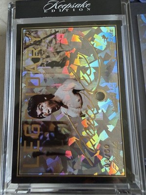 Keepsake Lemon Quartz Gem  Edition Legendary Signatures Bruce Lee Auto 09/50  