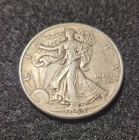 1944 XF Walking Liberty Half Dollar Silver $ Dollar