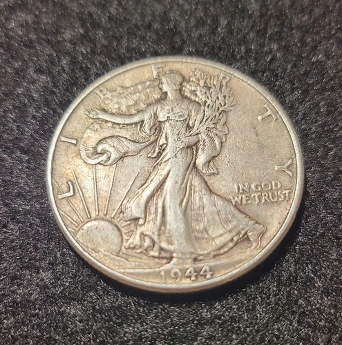 1944 XF Walking Liberty Half Dollar Silver $ Dollar