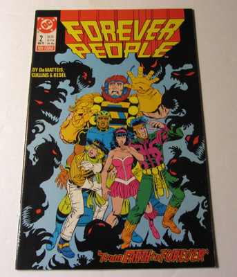 Forever People #8 DC 1972 NM 1st appearance of Billion Dollar Bates