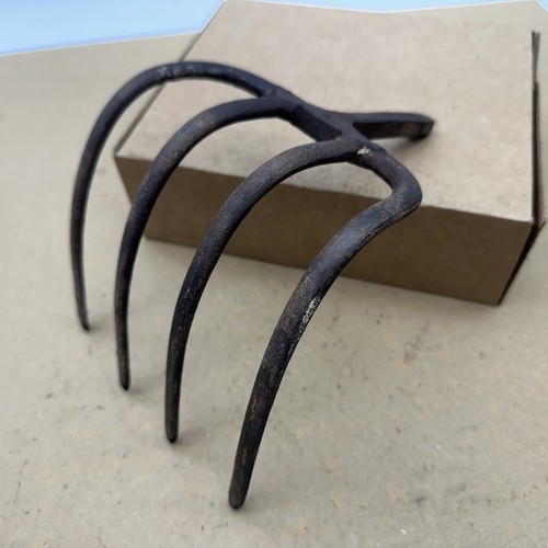 Vintage Rustic Rake Head for Display - Jewelry Holder - Wine Glass Rack