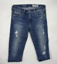 AG Adriano Goldschmied Jeans Womens 28R Blue The Legging Ankle Super-Skinny