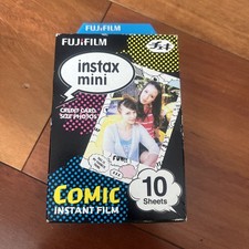 Fujifilm Instax Mini Comic Instant Film 10 Sheets Credit Card Sized Photos