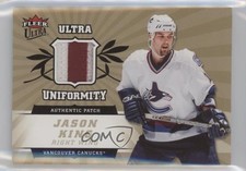2006-07 Fleer Ultra Uniformity Patch 3/25 Jason King #UP-JK Patch 2d8