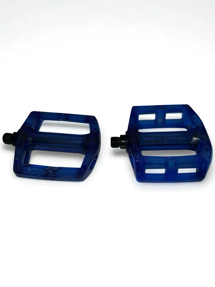 Pedales Bicicleta Animal BMX Anthony Hamilton 9/16 PC Azul Transparente Foto 4 de 4