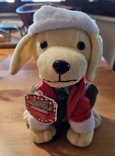 Raising Cane's Collectible Plush Yellow Lab Dog Clark Griswold Christmas Holiday