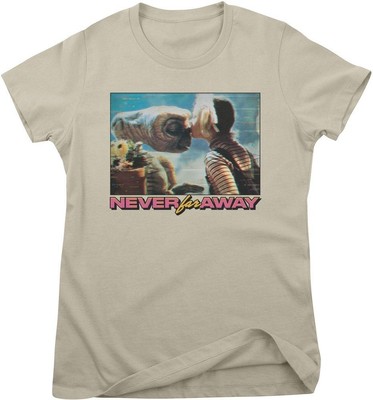 E.T. Damen T-Shirt-Never Far Away Girly Tee UV-5-ET015
