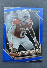 Anthony Hill Jr 2025 Panini Prizm Black #172 Blue Prospects /199