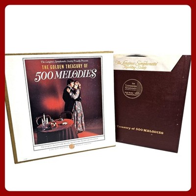 Longines Symphonette Golden Treasury 500 Melodies 10 LP Vinyl Box Set Stereo VTG