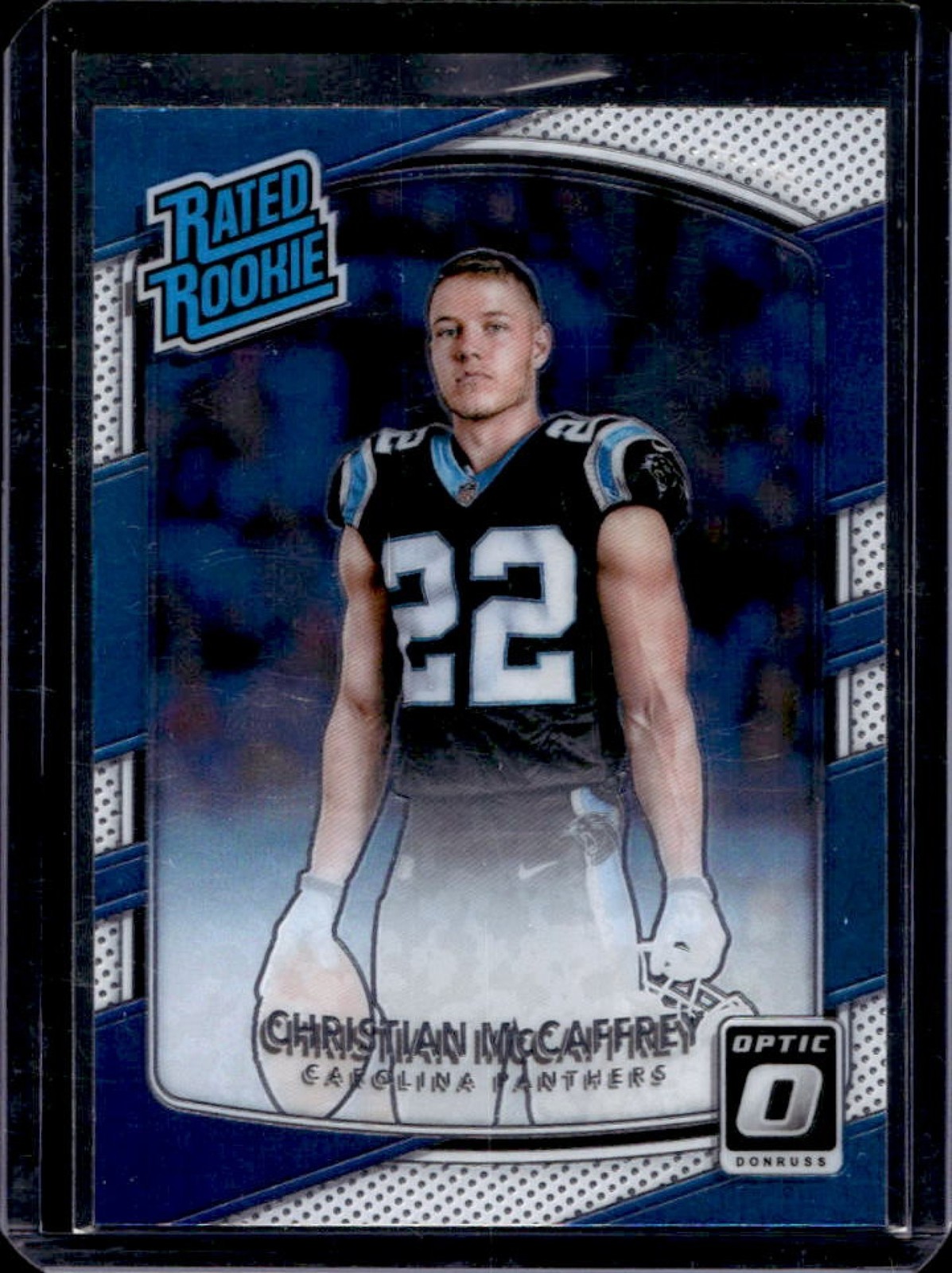 2017 Donruss Optic Christian McCaffrey Rated Rookie #168 Panthers