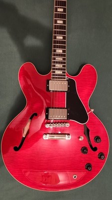 Weihnacht Geschenk EGitarre ES-335 Gibson red figured 60s Cherry Serial 12735727