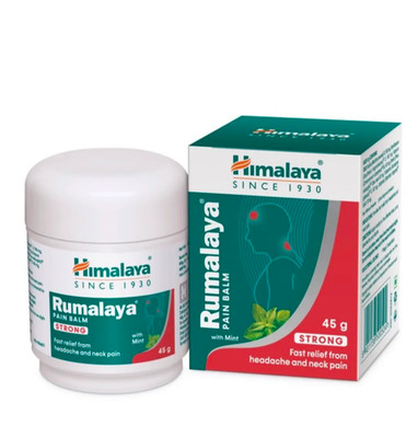 Himalaya Rumalaya Pain Balm 45g - Fast Relief for Joint & Muscle Pain-Free Ship