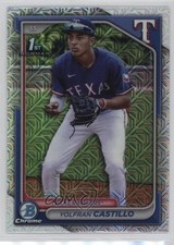 2024 Bowman Chrome Prospects Mega Box Mojo Refractor Yolfran Castillo 6u5