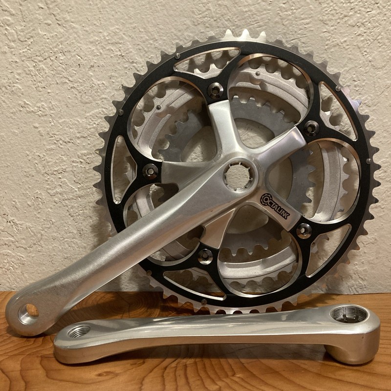 Sugino RD2 Road Bike Triple Crankset 175mm 52/42/30T Specialized Octalink