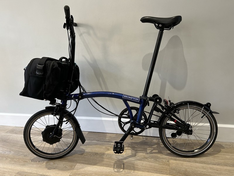 Brompton  H2L (2021) — Bolt Blue Lacquer