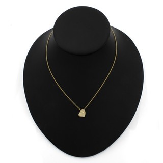 Collar colgante corazón completo de oro amarillo de 18 k Tiffany & Co. Elsa Peretti #JB634 1