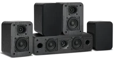 Surround Sound Speakers-160 Watts Peak Power, Home Theater Systems with 5.0 S...