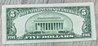 1928 F $5 US Treasury Red Seal Almost Uncirculated Note  FR#1531 — photo 4