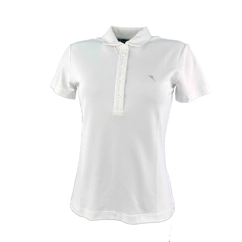 Chervo Golf Damen Polo Hemd Poloshirt Appen DRY MATIC weiß 100 2.Wahl