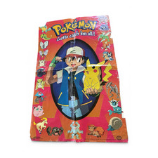 Vintage Pokémon Ash Pikachu Poster Nintendo ...
