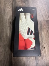 Adidas Copa Pro Pc Soccer Goalkeeper Gloves Ivory/Solar Red/Black IQ4008 Size 11